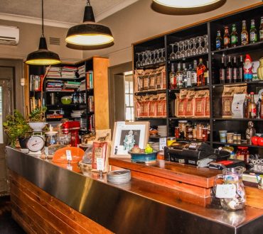 Front counter of the Albion Cafe