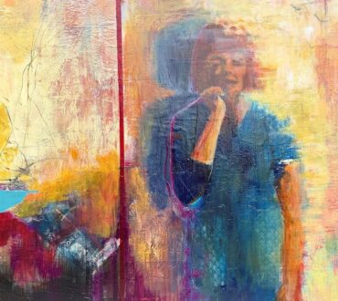 Dee Hopkins, Faith, Mixed Media, 100cm x 100cm