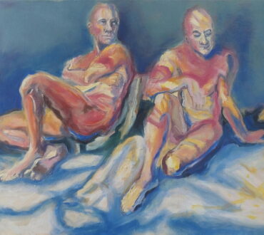 Sue Marye Cox 'Resting' Oil on canvas 51x40cm