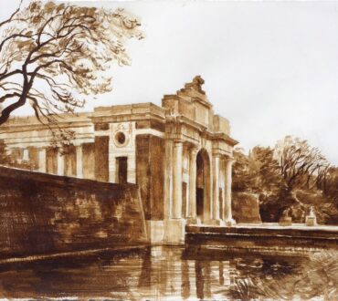 Michelle Hiscock, The Menin Gate, Watercolour on paper, 2017