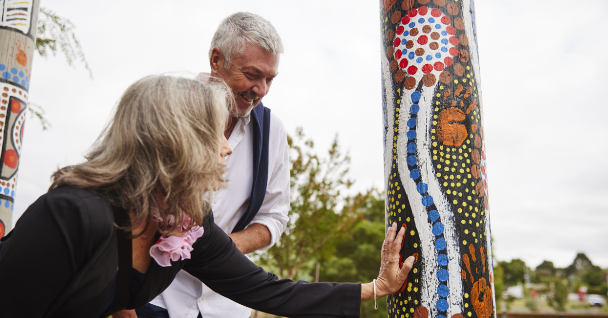 Jullergung Totem Poles Queanbeyan Ray Morton Park