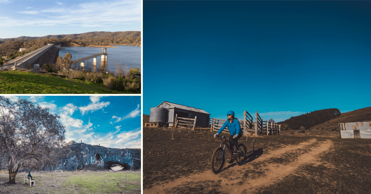 Mountain biking in Googong Foreshores