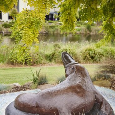 Neil Dickinson Queany the platypus Queanbeyan